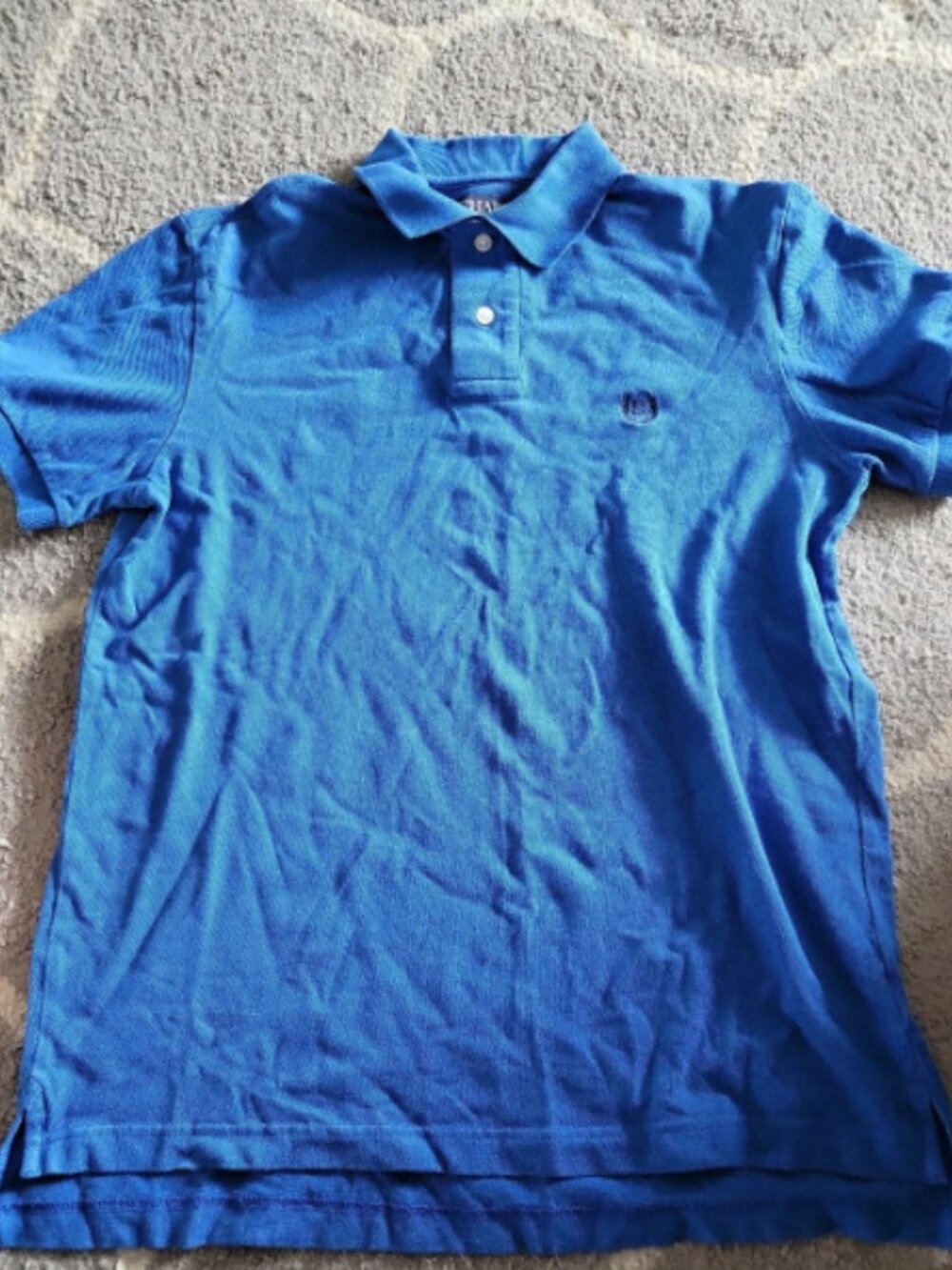 Men's size small blue Chaps polo shirt